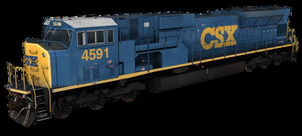 Trainz 2022 DLC - CSX Transportation - EMD SD80MAC YN3