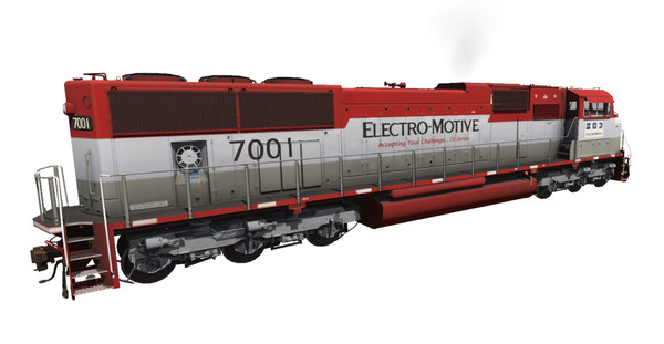Trainz 2022 DLC - EMD SD70M Demonstrator 1