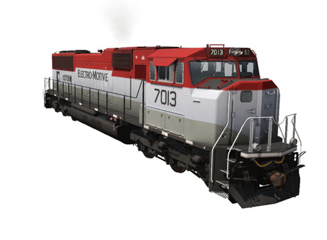 Trainz 2022 DLC - EMD SD70M Demonstrator 2