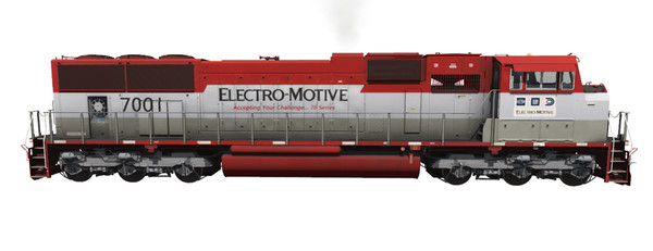 Trainz Plus DLC - EMD SD70M Demonstrator 1