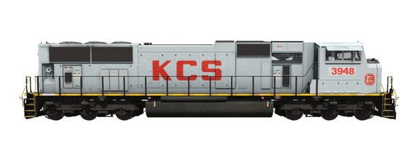 Trainz Plus DLC - Kansas City Southern - EMD SD70MAC - Grey