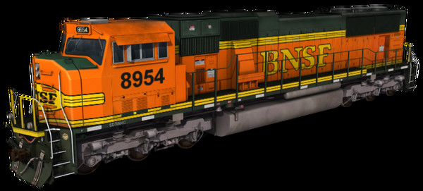 Trainz 2022 DLC - BNSF Railway - EMD SD70MAC - Heritage