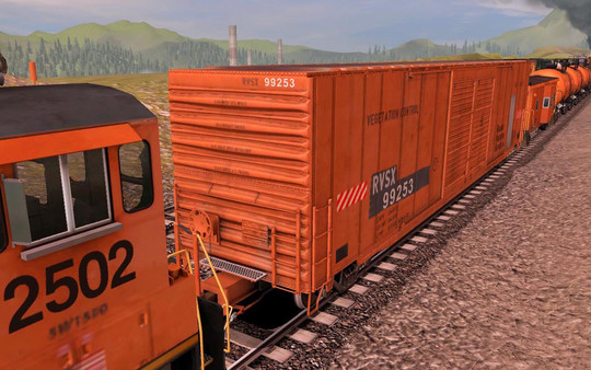 Trainz Plus DLC - RVSX Vegetation Control Train