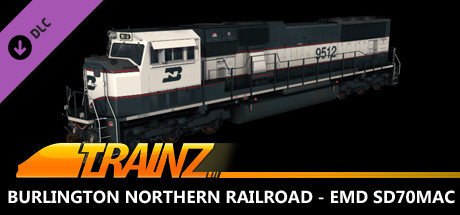 Trainz Plus DLC - Burlington Northern Railroad - EMD SD70MAC
