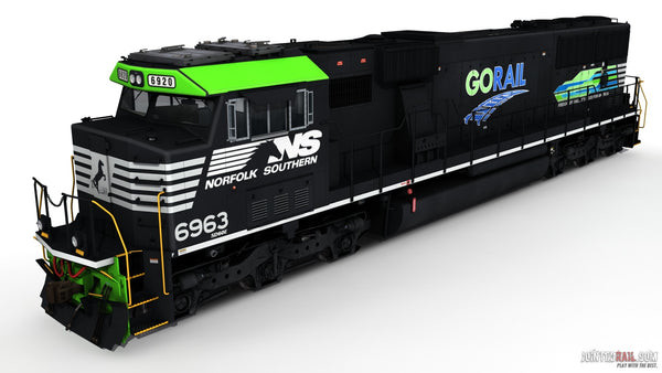 Trainz 2022 DLC - NS SD60E - 6963 GoRail