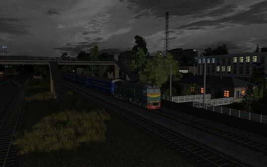 Trainz Plus DLC - Balezino Mosti Sessions - Lichachove to Mosti (Day / Night Passenger Runs)