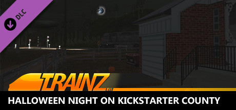 Trainz Plus DLC - Halloween Night on Kickstarter County banner