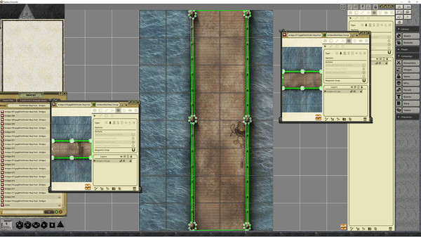 Fantasy Grounds - Pathfinder RPG - Map Pack: Bridges for steam