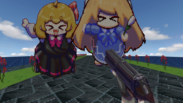 Скриншот из I Am Sakuya: Touhou FPS Game