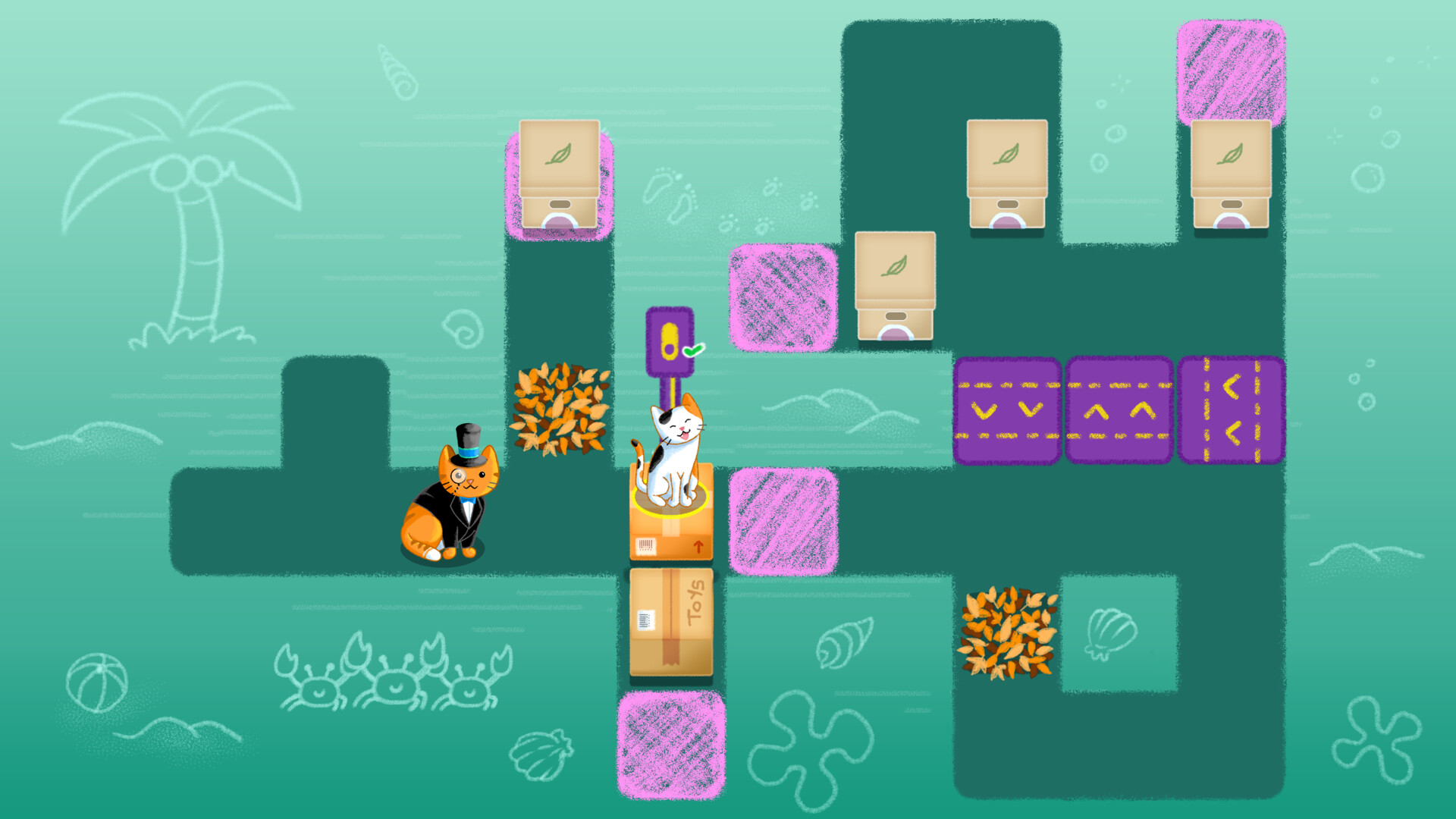 screenshot of Cats Love Boxes 4