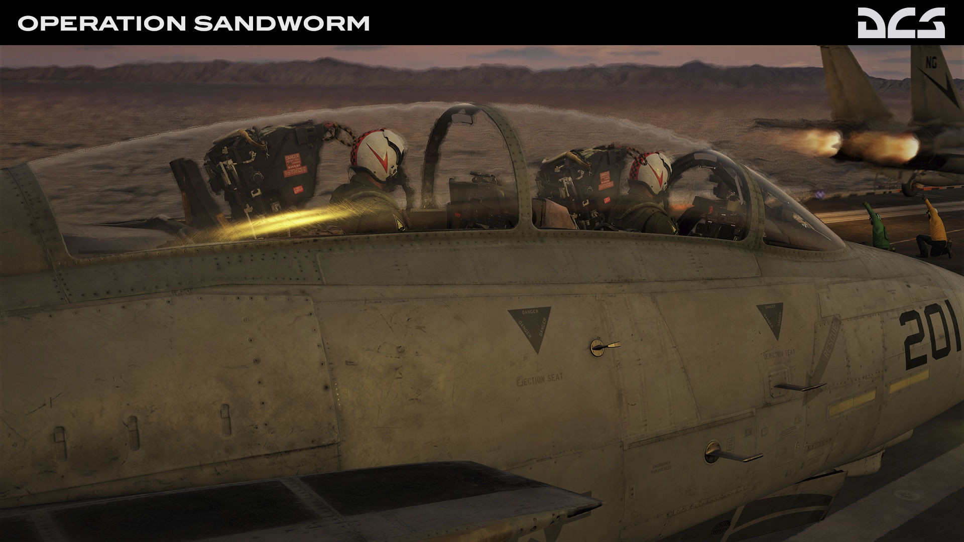 DCS: F-14B Operation Sandworm Campaign #9