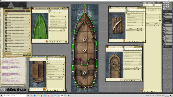 Fantasy Grounds - Pathfinder RPG - Map Pack: Armada