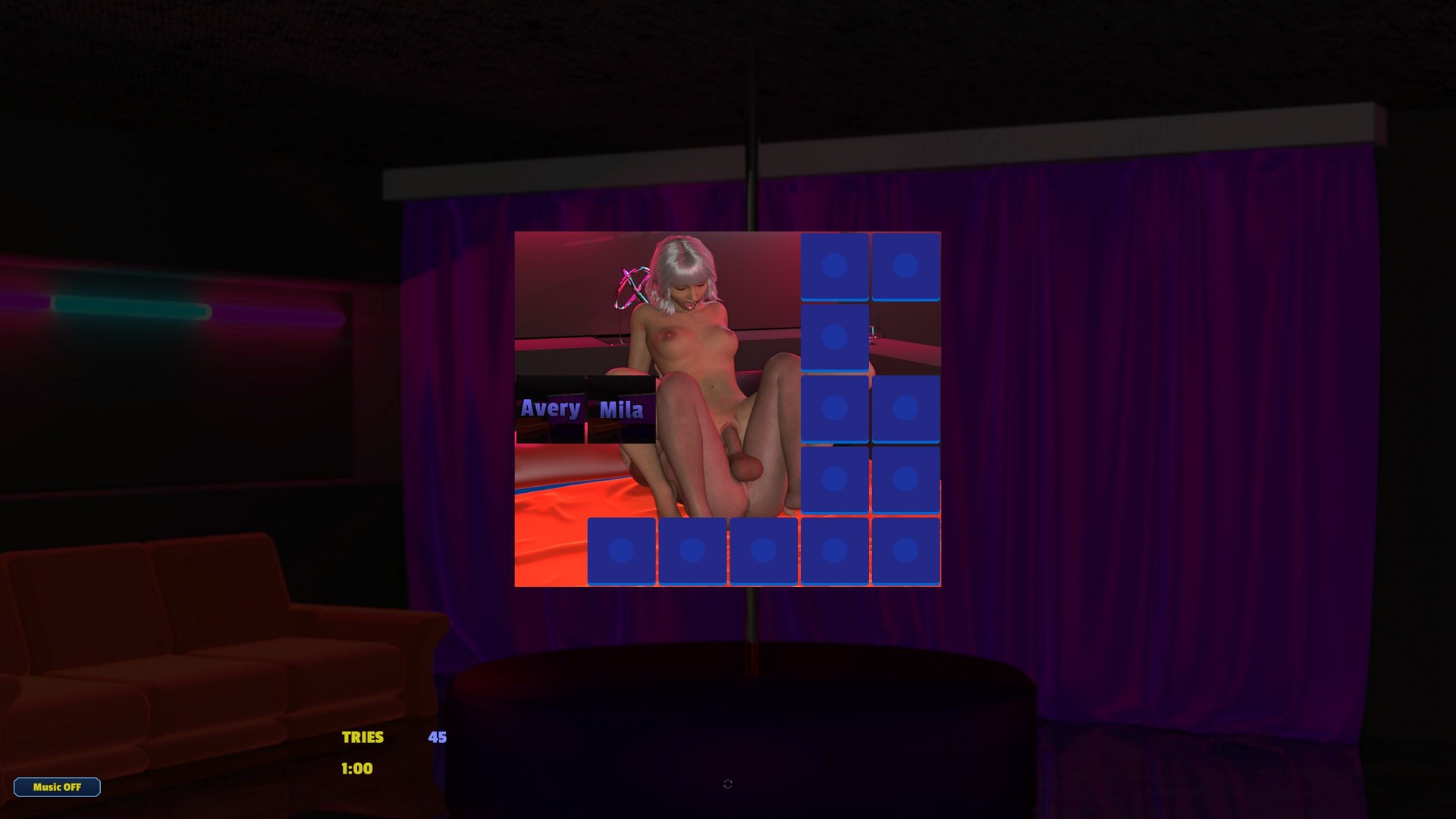 Memory Puzzle - Bad Girl #4