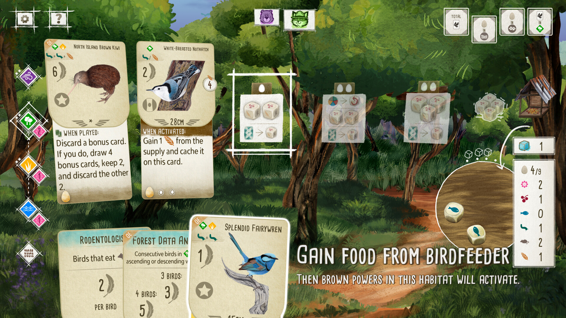 Wingspan: Oceania Expansion screenshot screenshot 2