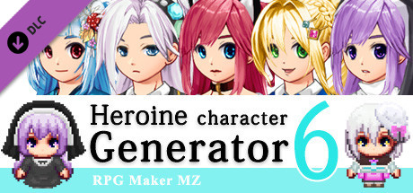 RPG Maker MZ - Heroine Character Generator 6 for MZ