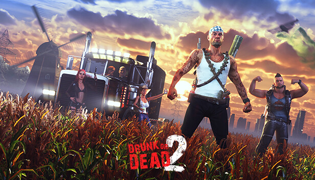 Capsule image of "Drunk or Dead 2" which used RoboStreamer for Steam Broadcasting