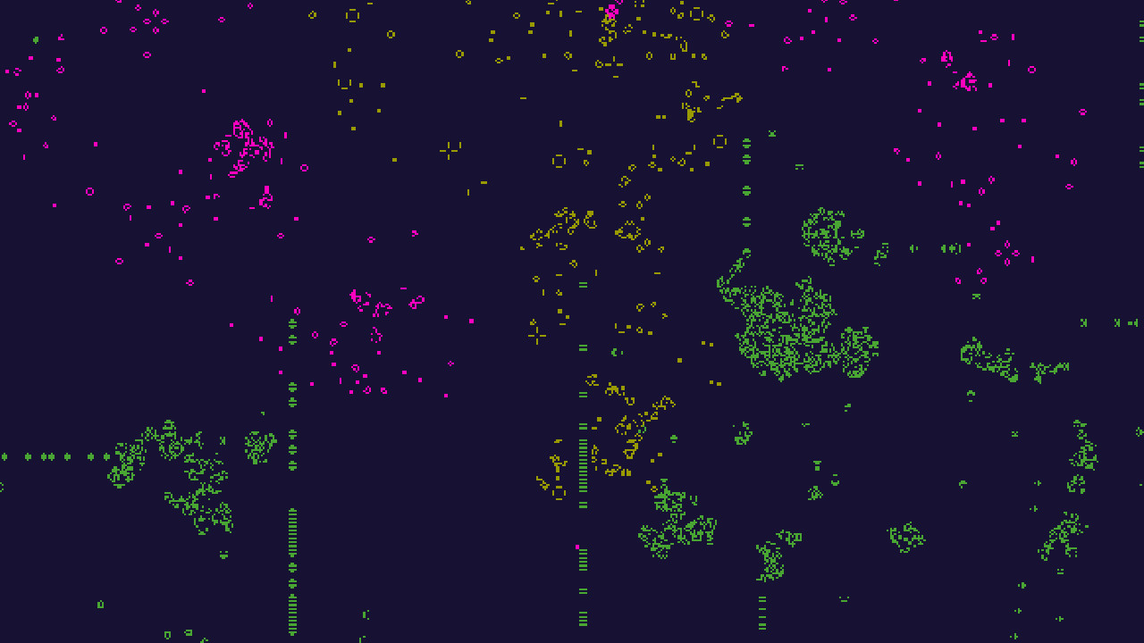 Automata Ecosystem - Cellular Automata Simulation - SteamSpy - All