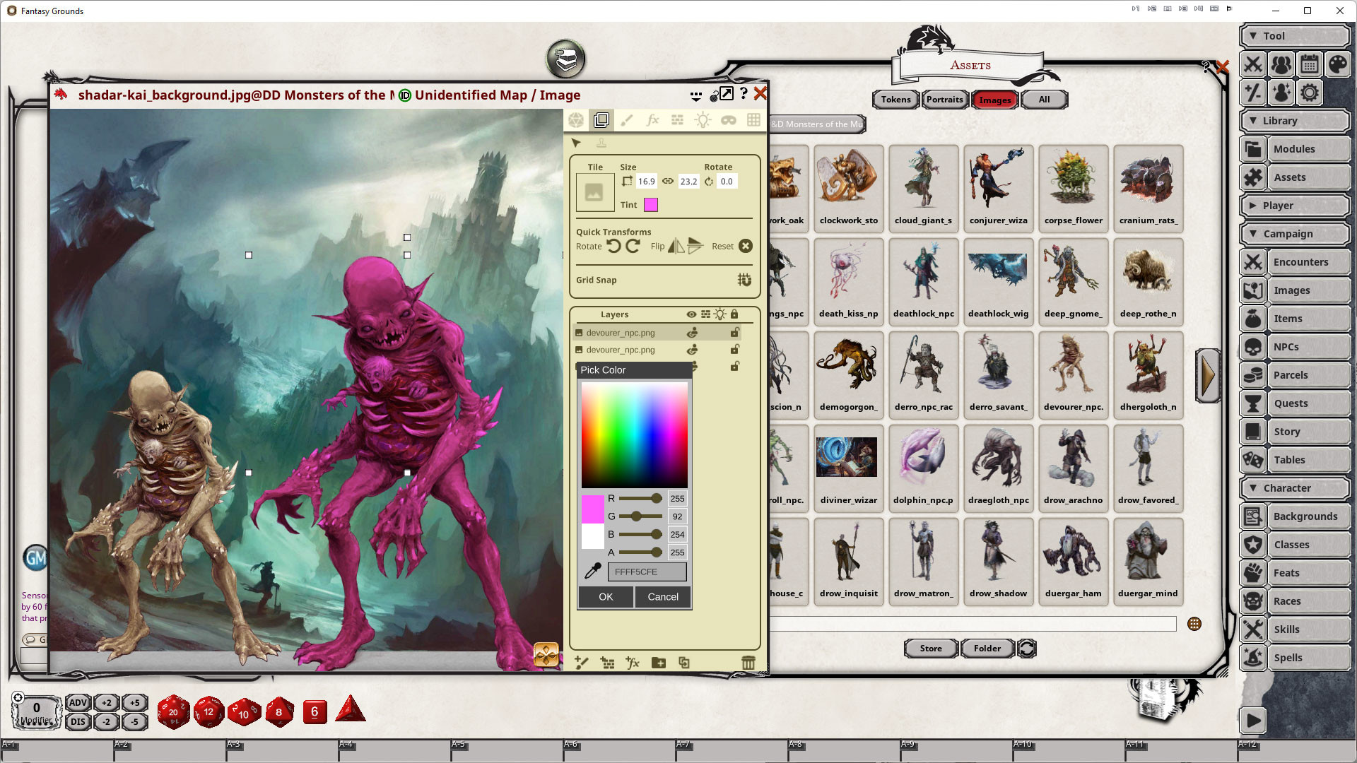 Fantasy Grounds - D&D Mordenkainen Presents Monsters of the Multiverse #6