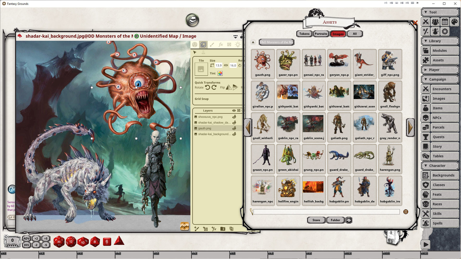 Fantasy Grounds - D&D Mordenkainen Presents Monsters of the Multiverse #4