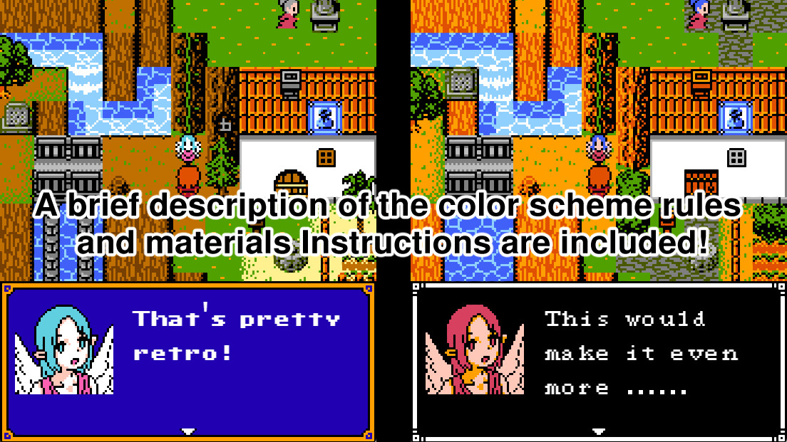 RPG Maker MV - 8bit Retro Graphic Materials All-in-One Pack #2