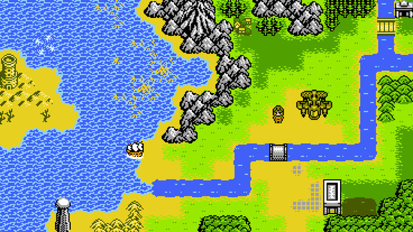 Скриншот из RPG Maker MV - 8bit Retro Graphic Materials All-in-One Pack