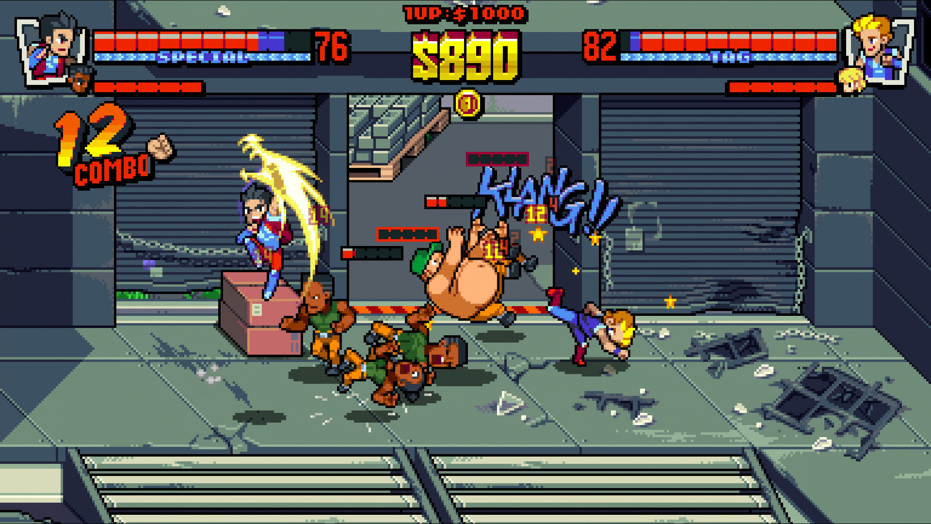 Play Arcade Double Dragon (US set 1) Online in your browser 