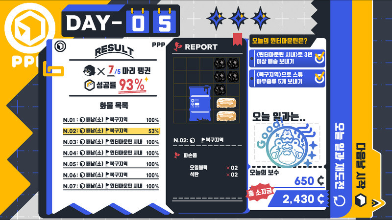 폴라 펭귄 포스트 Demo #5