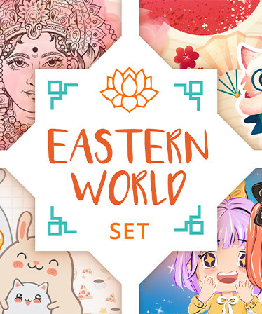 Movavi Video Suite 2022 - Eastern World Set