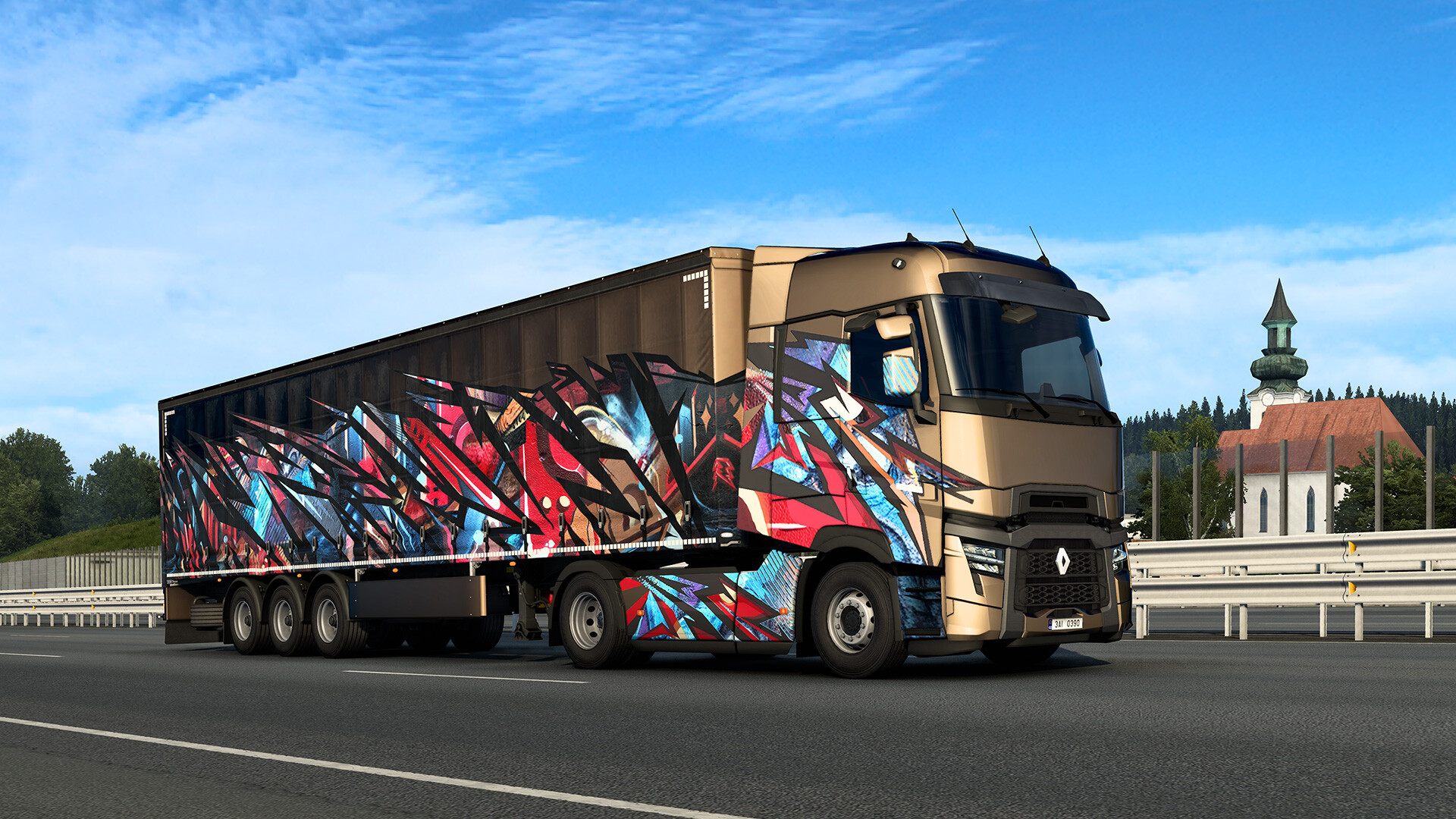 Euro Truck Simulator 2 - Street Art Paint Jobs Pack screenshot screenshot 2