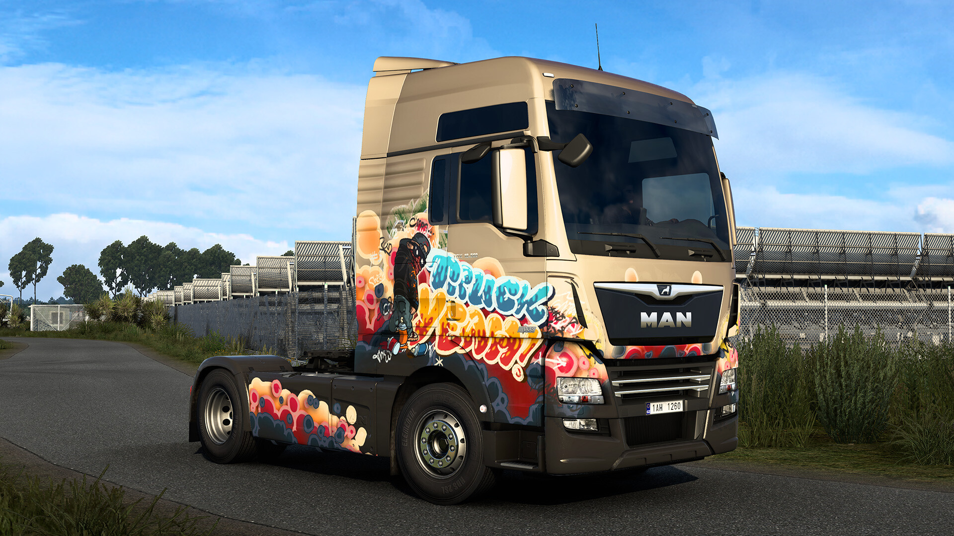 Euro Truck Simulator 2 - Street Art Paint Jobs Pack screenshot screenshot 7