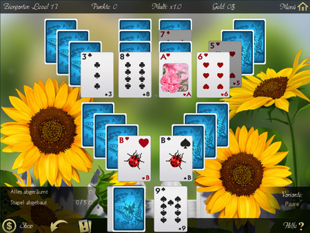 Скриншот из Solitaire Beautiful Garden Season