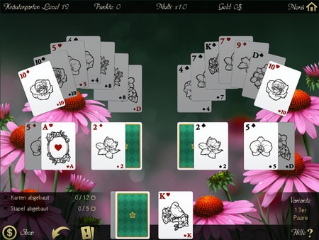 Скриншот из Solitaire Beautiful Garden Season
