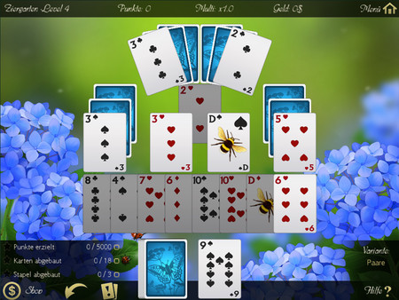 Скриншот из Solitaire Beautiful Garden Season