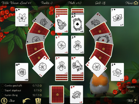 Скриншот из Solitaire Beautiful Garden Season