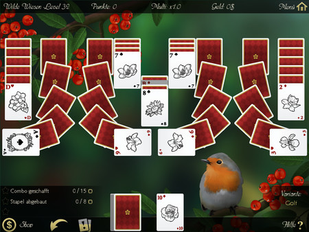Скриншот из Solitaire Beautiful Garden Season