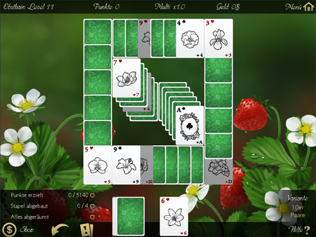 Скриншот из Solitaire Beautiful Garden Season