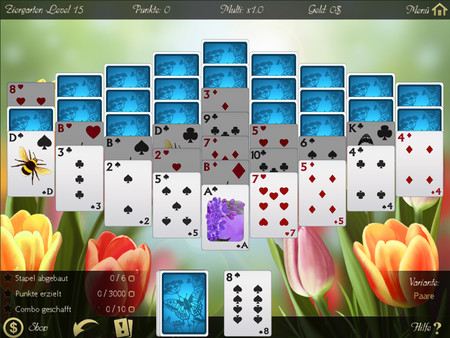 Скриншот из Solitaire Beautiful Garden Season