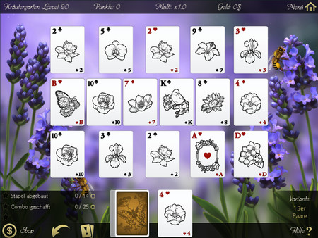 Скриншот из Solitaire Beautiful Garden Season