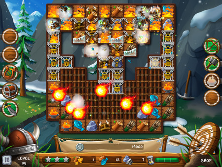 Скриншот из Secret of the Vikings - Mystery island