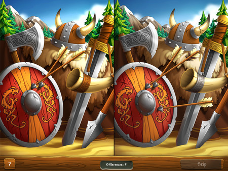 Скриншот из Secret of the Vikings - Mystery island