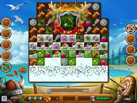 Скриншот из Secret of the Vikings - Mystery island