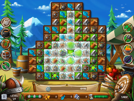 Скриншот из Secret of the Vikings - Mystery island