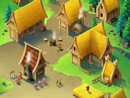 Скриншот из Secret of the Vikings - Mystery island