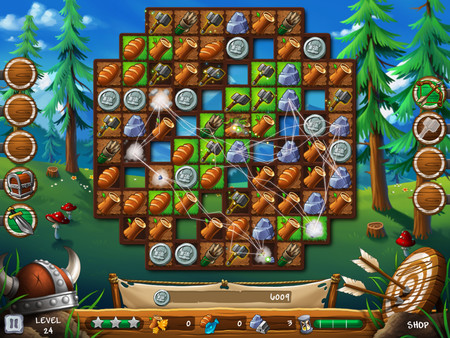 Скриншот из Secret of the Vikings - Mystery island