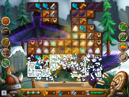 Скриншот из Secret of the Vikings - Mystery island