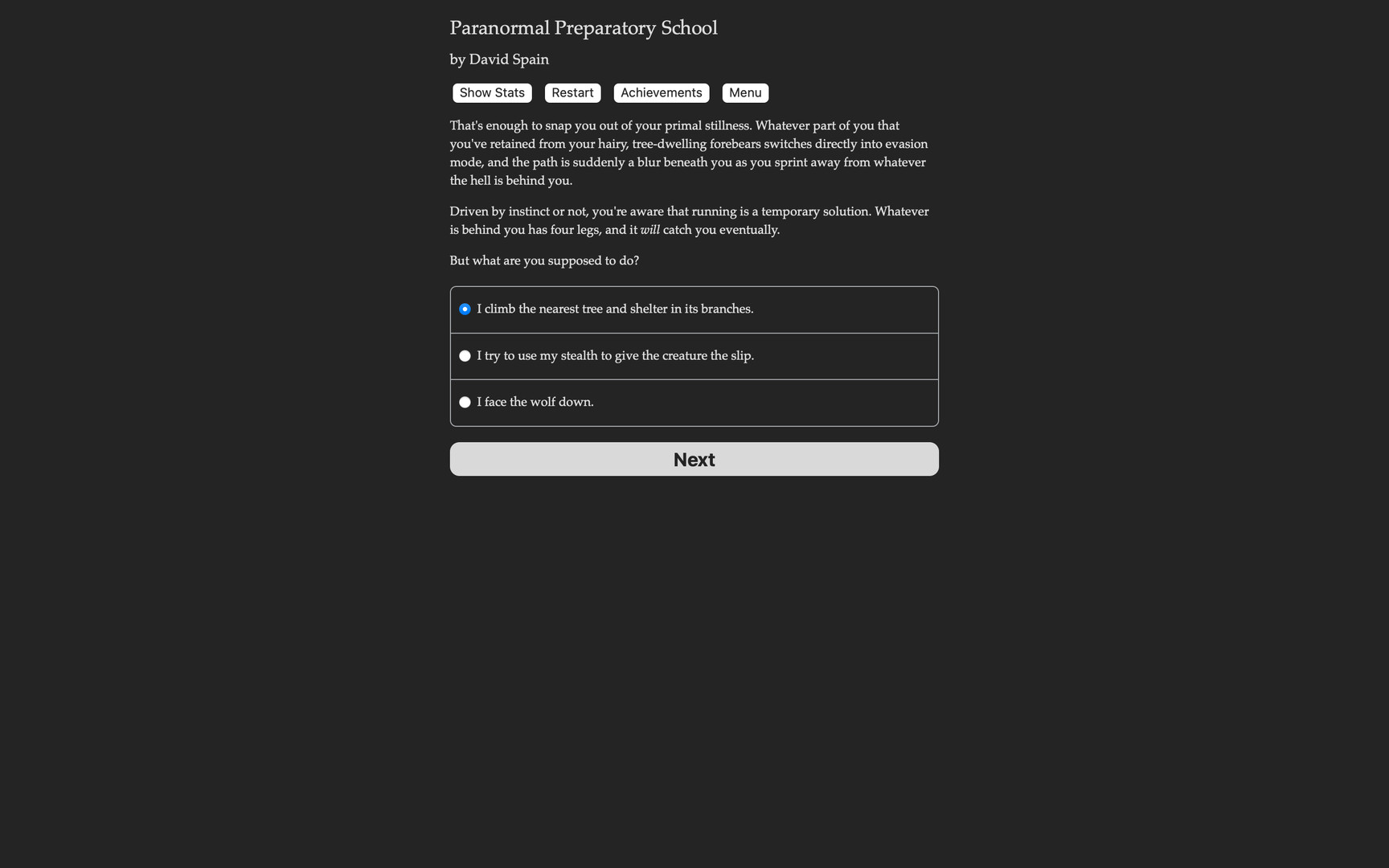 Paranormal Preparatory School Demo #0
