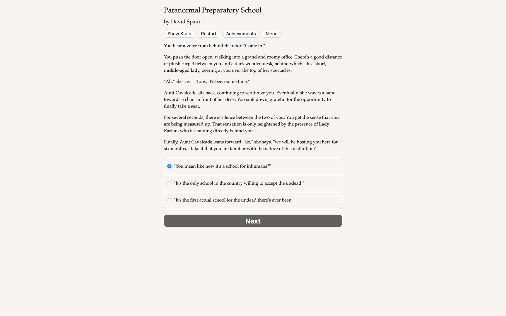 Paranormal Preparatory School Demo #5
