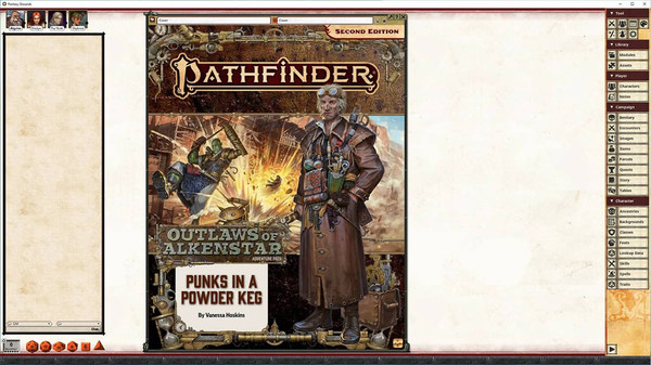 Fantasy Grounds - Pathfinder 2 RPG - Outlaws of Alkenstar AP 1: Punks in a Powderkeg