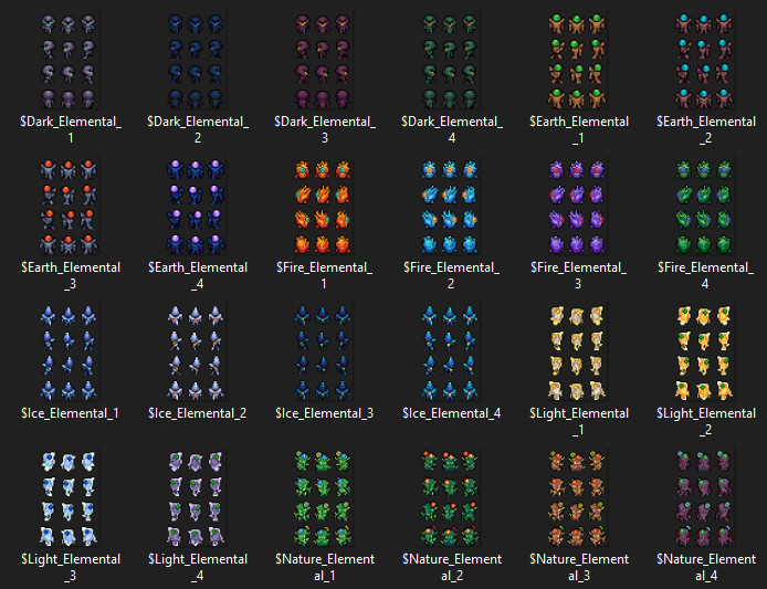 RPG Maker MV - MT Tiny Tales Battlers - Elemental Forces #8