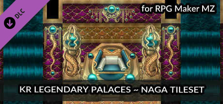 RPG Maker MZ - KR Legendary Palaces - Naga Tileset banner image